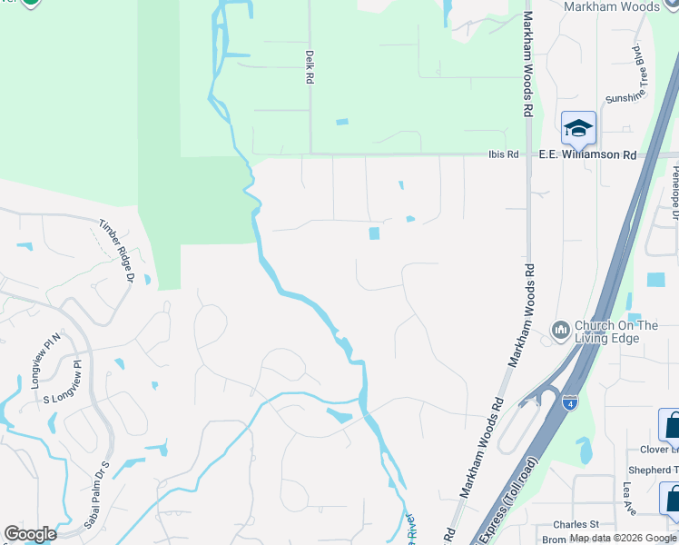 map of restaurants, bars, coffee shops, grocery stores, and more near 2089 Biltmore Point in Longwood