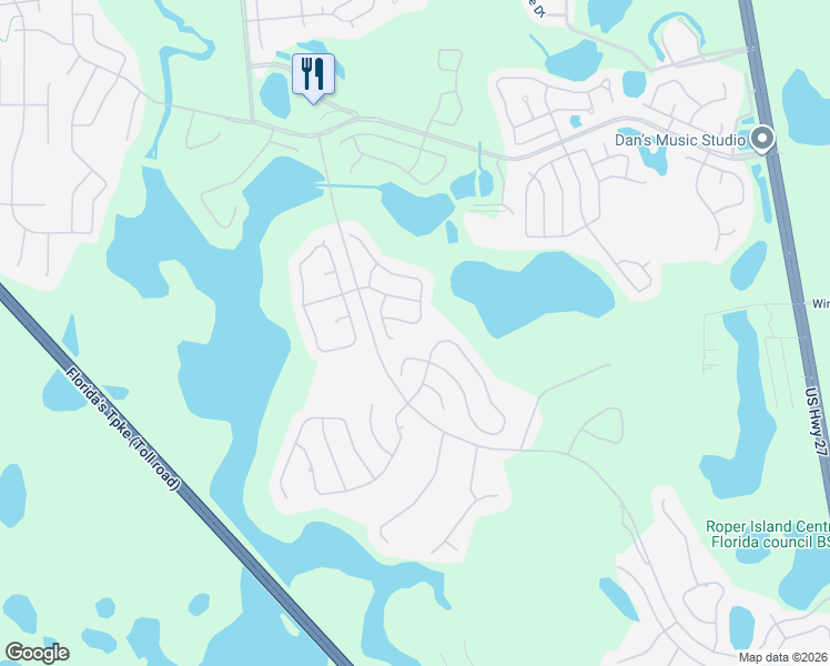 map of restaurants, bars, coffee shops, grocery stores, and more near 4634 Summerbridge Circle in Leesburg