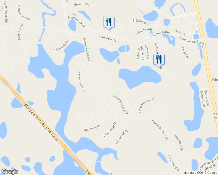 map of restaurants, bars, coffee shops, grocery stores, and more near 4634 Summerbridge Circle in Leesburg