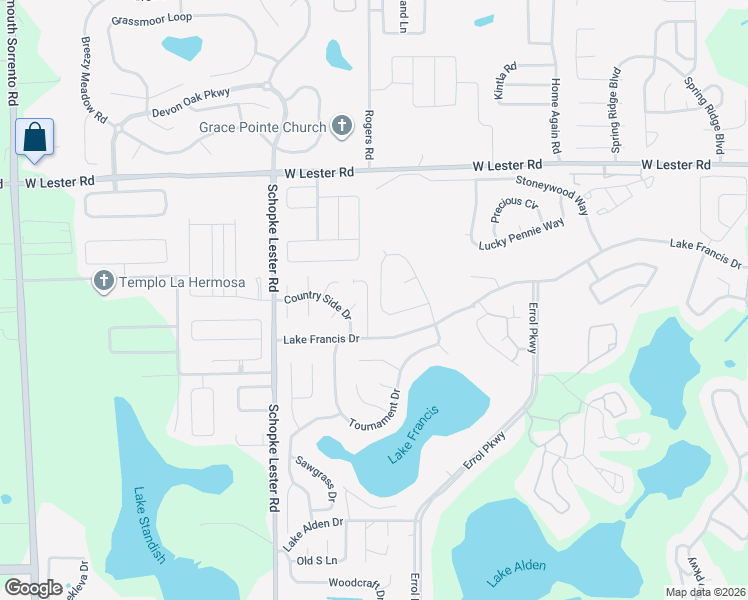 map of restaurants, bars, coffee shops, grocery stores, and more near 2125 Eagles Rest Drive in Apopka
