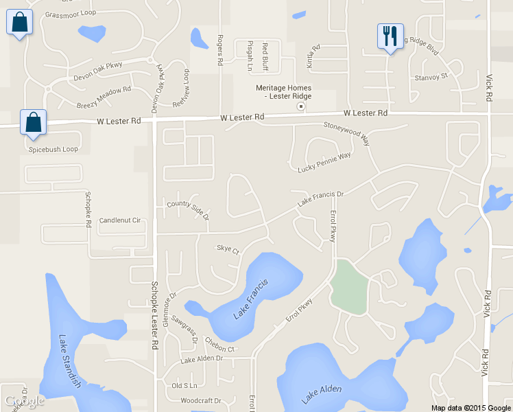 map of restaurants, bars, coffee shops, grocery stores, and more near 1813 Eagles Rest Drive in Apopka