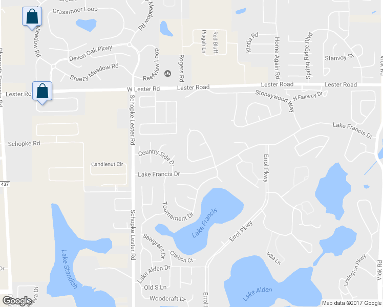 map of restaurants, bars, coffee shops, grocery stores, and more near 2125 Eagles Rest Drive in Apopka