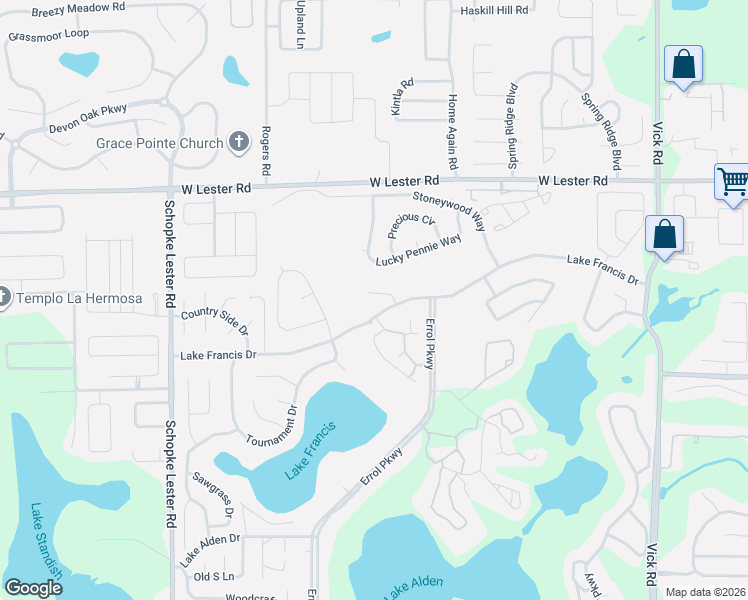 map of restaurants, bars, coffee shops, grocery stores, and more near 1508 Lake Francis Drive in Apopka