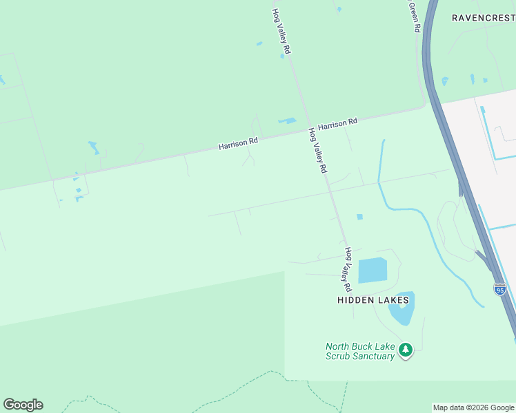 map of restaurants, bars, coffee shops, grocery stores, and more near 5025 Gandy Road in Mims