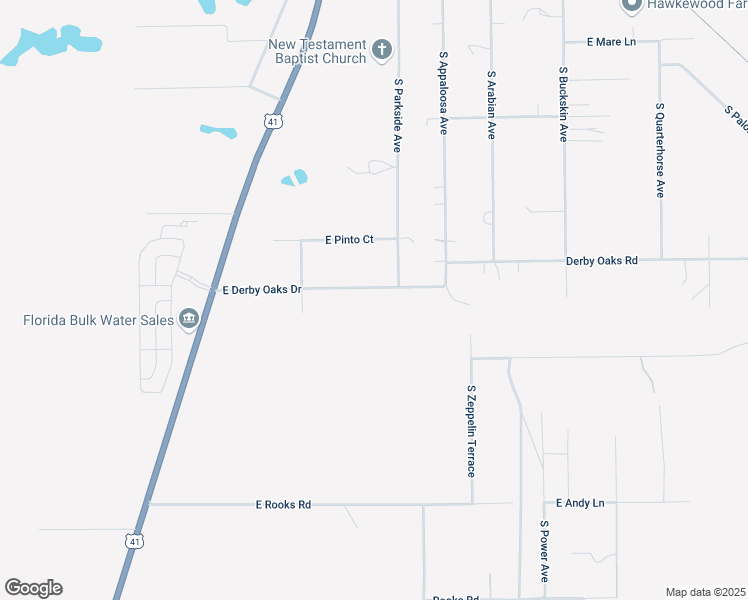map of restaurants, bars, coffee shops, grocery stores, and more near 7734 East Derby Oaks Drive in Floral City