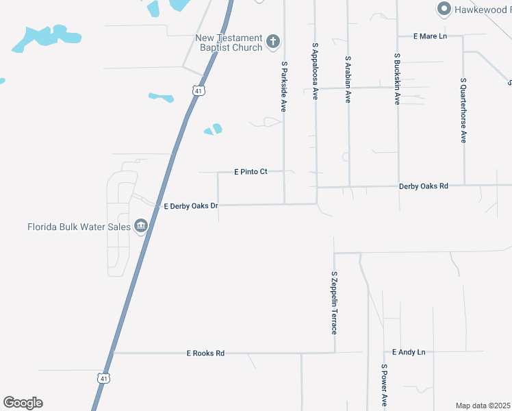 map of restaurants, bars, coffee shops, grocery stores, and more near 7734 East Derby Oaks Drive in Floral City