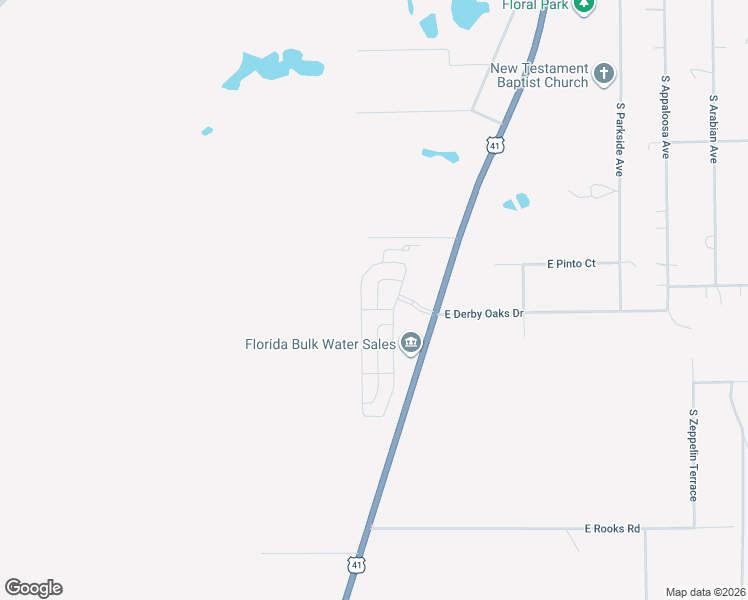 map of restaurants, bars, coffee shops, grocery stores, and more near 10478 South Clint Loop in Floral City