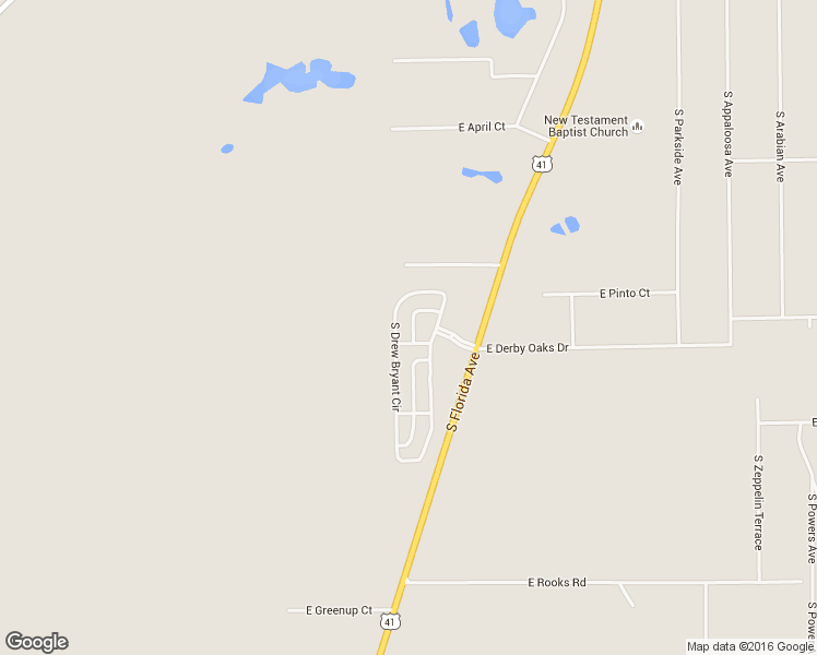 map of restaurants, bars, coffee shops, grocery stores, and more near 10478 South Clint Loop in Floral City