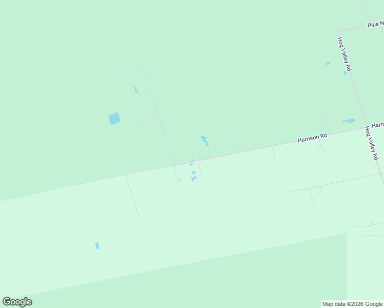 map of restaurants, bars, coffee shops, grocery stores, and more near 5530 Harrison Road in Mims