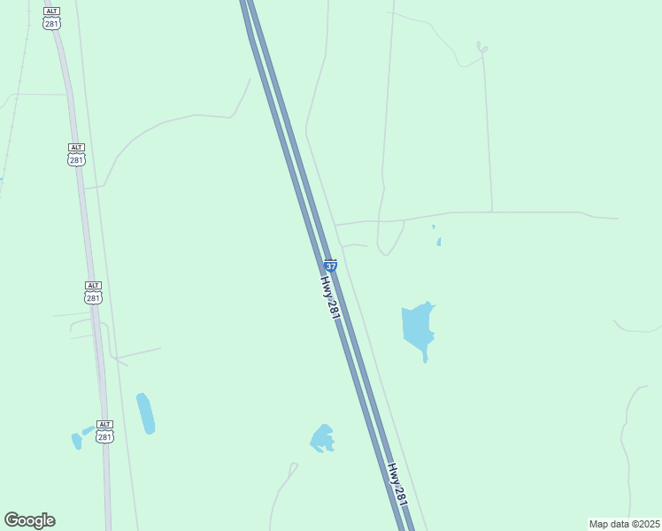 map of restaurants, bars, coffee shops, grocery stores, and more near U.S. 281 in Campbellton