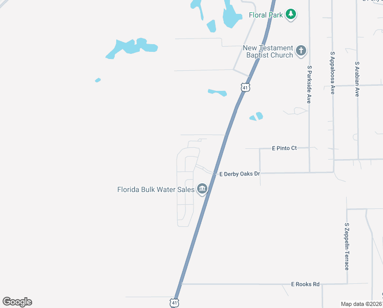 map of restaurants, bars, coffee shops, grocery stores, and more near 10426 South Clint Loop in Floral City