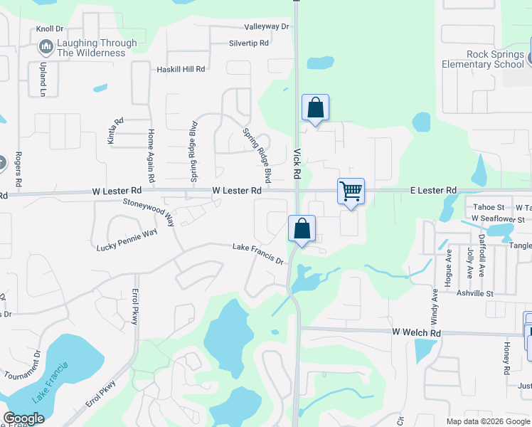 map of restaurants, bars, coffee shops, grocery stores, and more near 1865 Cranberry Isles Way in Apopka