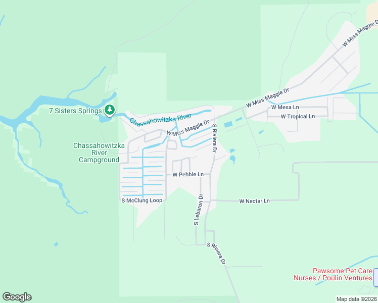 map of restaurants, bars, coffee shops, grocery stores, and more near 8191 West Pinoak Court in Homosassa