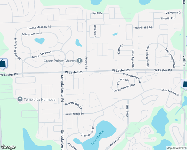 map of restaurants, bars, coffee shops, grocery stores, and more near 1808 Stoneywood Way in Apopka