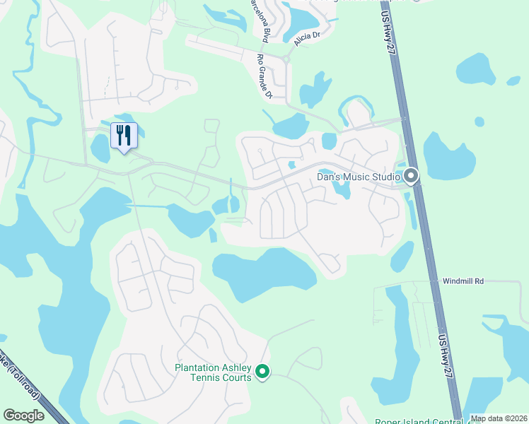 map of restaurants, bars, coffee shops, grocery stores, and more near 25110 Bellevue in Leesburg