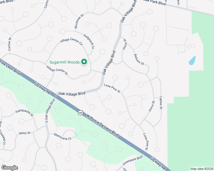 map of restaurants, bars, coffee shops, grocery stores, and more near 71 Lone Pine Street in Homosassa
