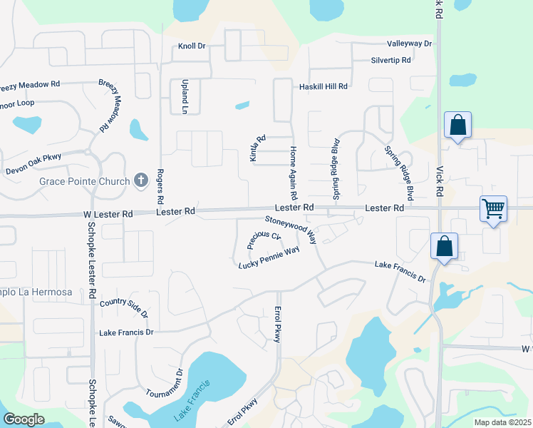 map of restaurants, bars, coffee shops, grocery stores, and more near 1456 Stoneywood Way in Apopka