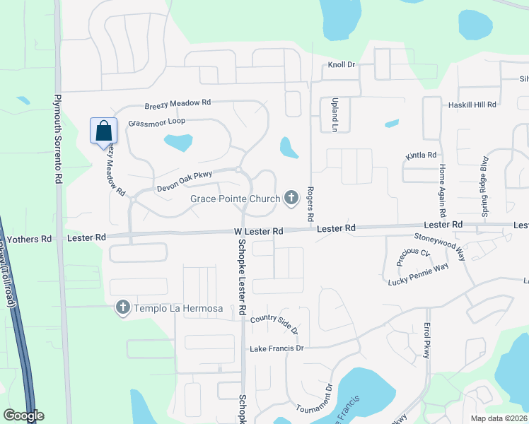 map of restaurants, bars, coffee shops, grocery stores, and more near 2266 Reefview Loop in Apopka
