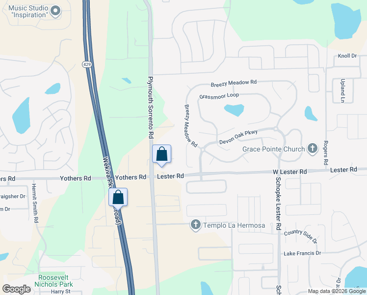 map of restaurants, bars, coffee shops, grocery stores, and more near 2050 Wavy Leaf Court in Apopka