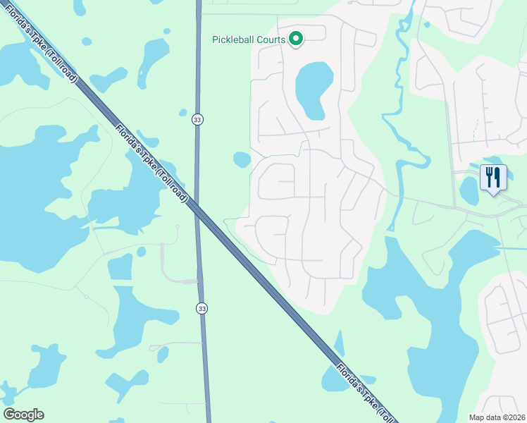 map of restaurants, bars, coffee shops, grocery stores, and more near 3529 Mount Hope Loop in Leesburg