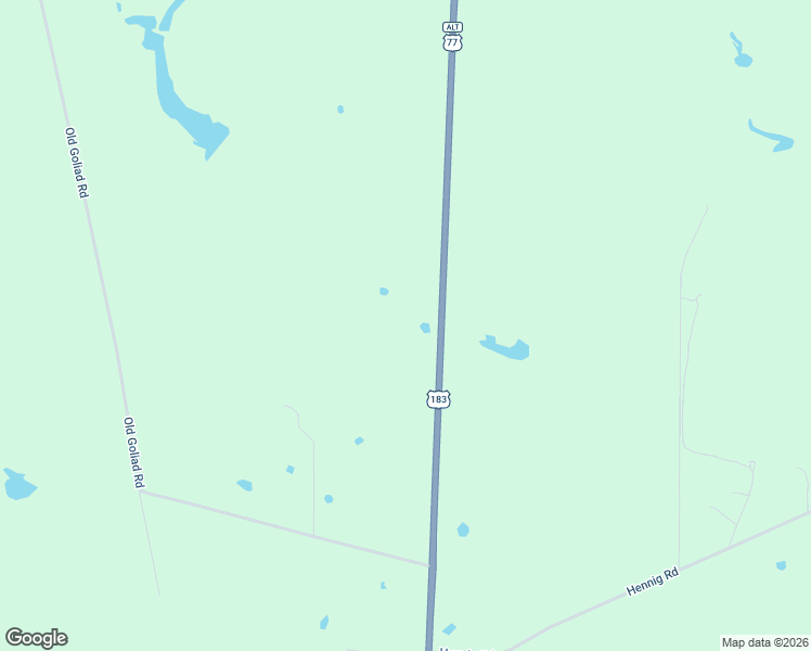 map of restaurants, bars, coffee shops, grocery stores, and more near 3784 U.S. 183 in Goliad