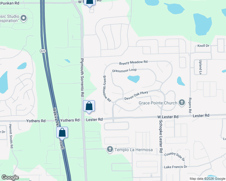 map of restaurants, bars, coffee shops, grocery stores, and more near 2525 Sugarsand Court in Apopka