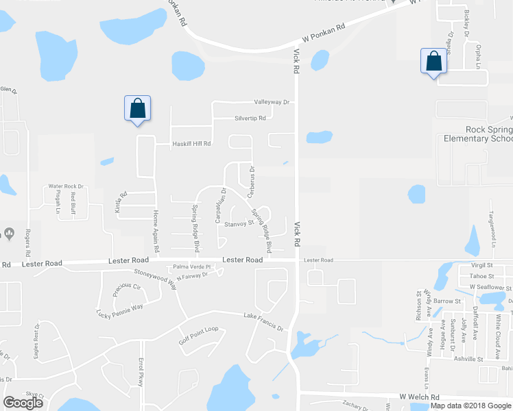 map of restaurants, bars, coffee shops, grocery stores, and more near 882 Grand Sayan Loop in Apopka