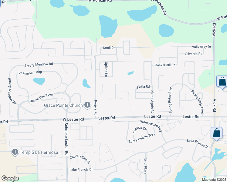 map of restaurants, bars, coffee shops, grocery stores, and more near 1827 Pisgah Lane in Apopka