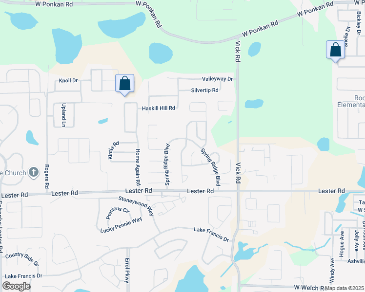 map of restaurants, bars, coffee shops, grocery stores, and more near 2142 Carpathian Drive in Apopka