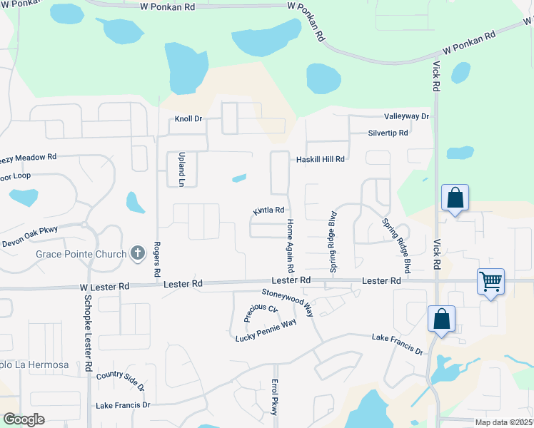 map of restaurants, bars, coffee shops, grocery stores, and more near 1524 Kintla Road in Apopka