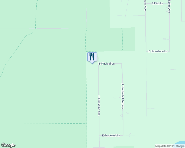 map of restaurants, bars, coffee shops, grocery stores, and more near 9954 South Forestline Avenue in Inverness