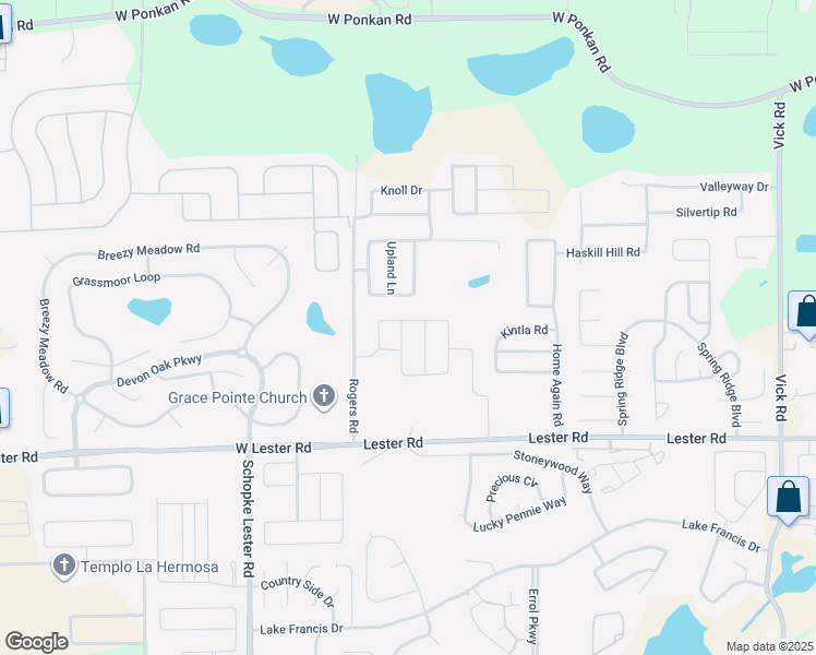 map of restaurants, bars, coffee shops, grocery stores, and more near 1827 Pisgah Lane in Apopka