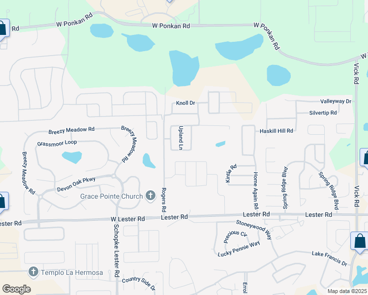 map of restaurants, bars, coffee shops, grocery stores, and more near 2163 Carriage Pointe Loop in Apopka