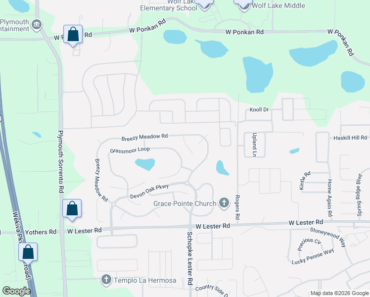 map of restaurants, bars, coffee shops, grocery stores, and more near 2784 Grassmoor Loop in Apopka