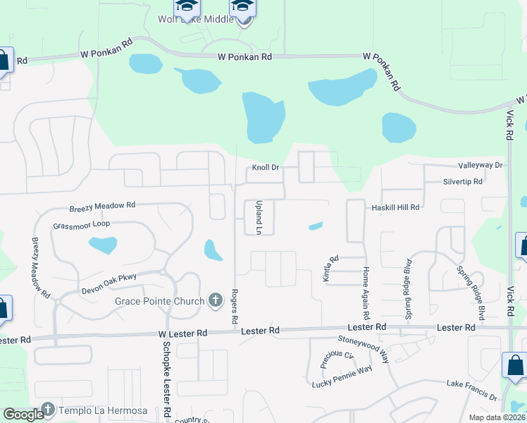 map of restaurants, bars, coffee shops, grocery stores, and more near 2352 Carriage Pointe Loop in Apopka