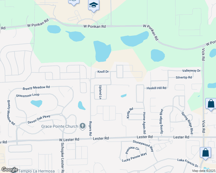 map of restaurants, bars, coffee shops, grocery stores, and more near 2352 Carriage Pointe Loop in Apopka
