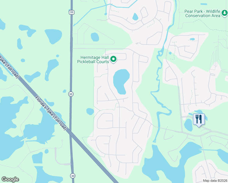 map of restaurants, bars, coffee shops, grocery stores, and more near 25533 Laurel Valley Road in Leesburg