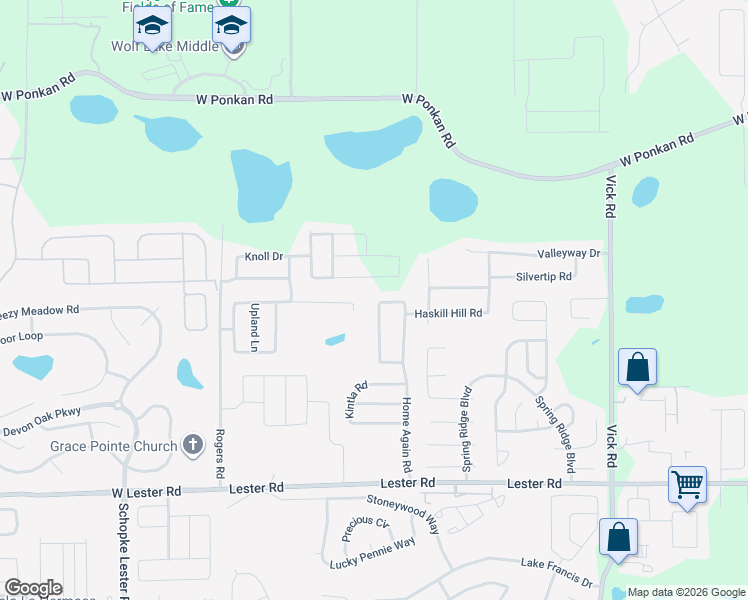 map of restaurants, bars, coffee shops, grocery stores, and more near 2337 Home Again Road in Apopka