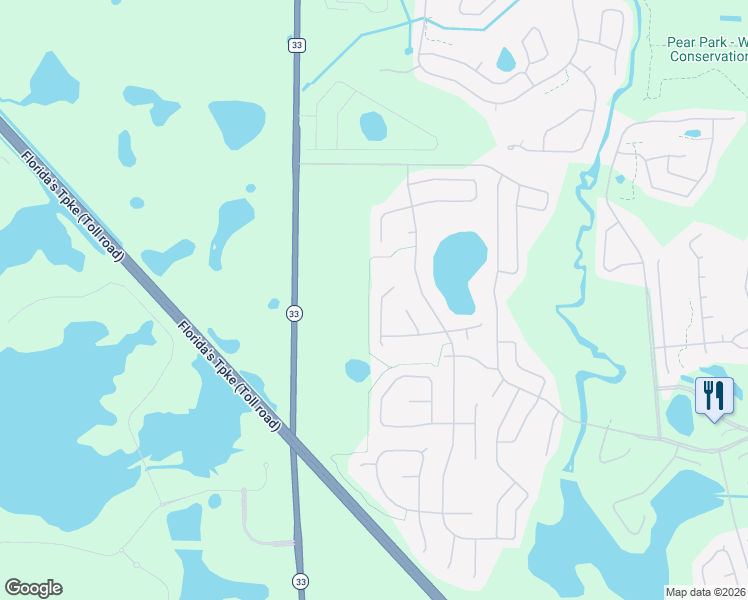 map of restaurants, bars, coffee shops, grocery stores, and more near 25542 Maurepas Lane in Leesburg