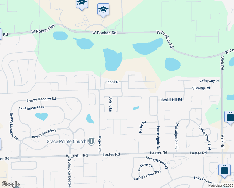 map of restaurants, bars, coffee shops, grocery stores, and more near 2352 Carriage Pointe Loop in Apopka