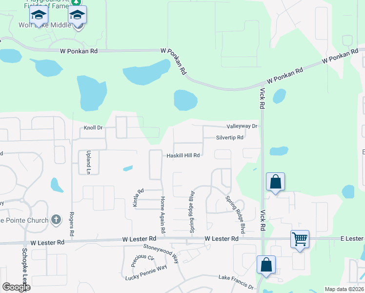 map of restaurants, bars, coffee shops, grocery stores, and more near 1132 Stanton Shadow Lane in Apopka