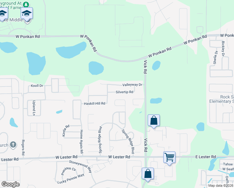 map of restaurants, bars, coffee shops, grocery stores, and more near 2355 Cerberus Drive in Apopka