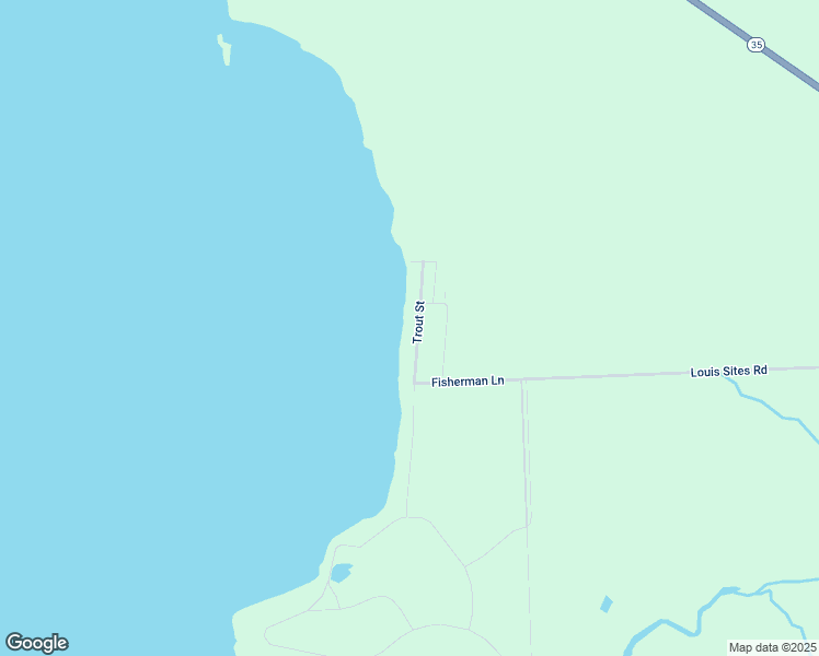 map of restaurants, bars, coffee shops, grocery stores, and more near 372 Trout Street in Palacios
