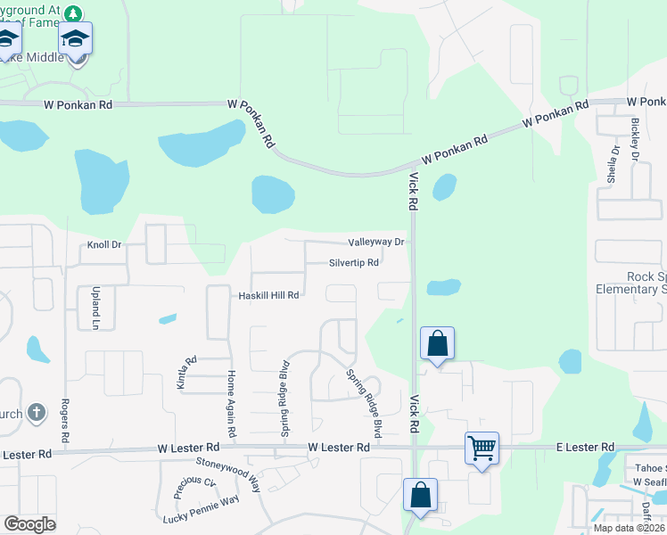 map of restaurants, bars, coffee shops, grocery stores, and more near 2355 Cerberus Drive in Apopka