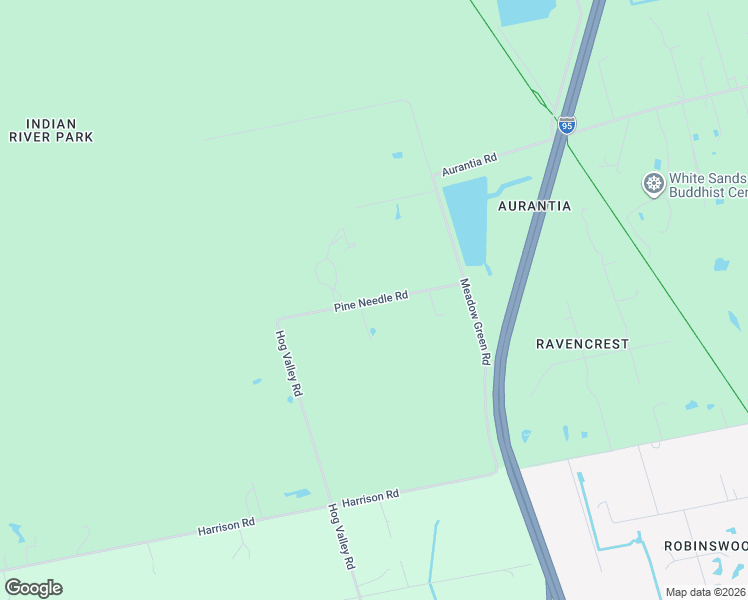 map of restaurants, bars, coffee shops, grocery stores, and more near 4768 Pine Needle Road in Mims