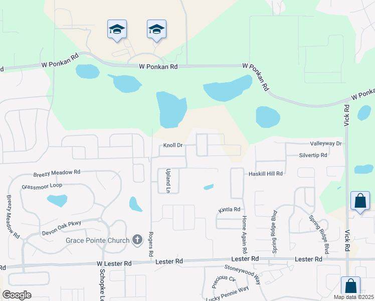 map of restaurants, bars, coffee shops, grocery stores, and more near 2832 Hilltop Loop in Apopka