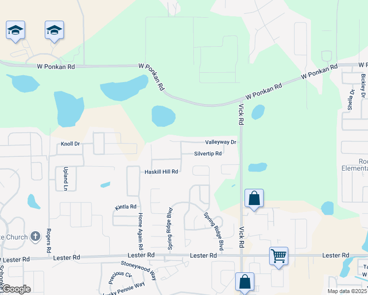 map of restaurants, bars, coffee shops, grocery stores, and more near 2665 Haskill Hill Road in Apopka