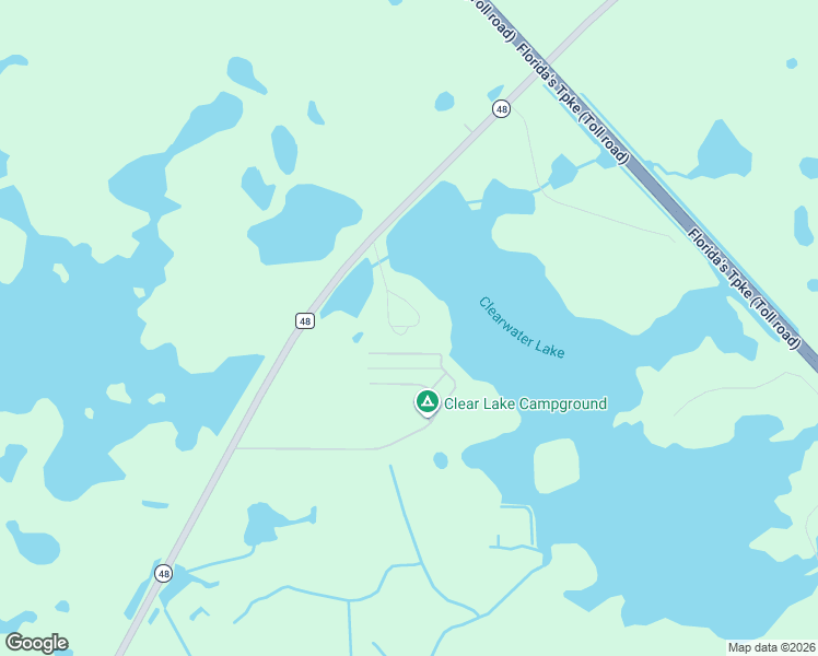 map of restaurants, bars, coffee shops, grocery stores, and more near 2116 Florida 48 in Groveland