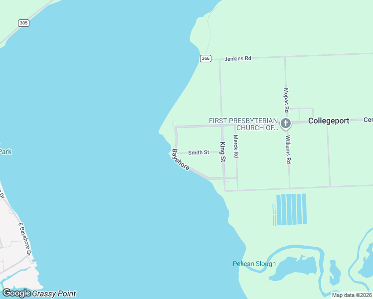 map of restaurants, bars, coffee shops, grocery stores, and more near 85 Collegeport Loop in Palacios
