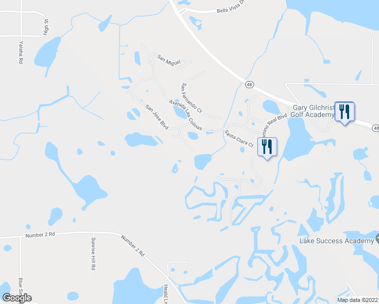 map of restaurants, bars, coffee shops, grocery stores, and more near 25913 San Rafael Court in Howey-in-the-Hills